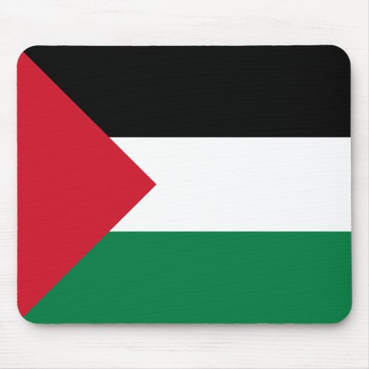 Palästina-Flagge Mousepad (Vorne)