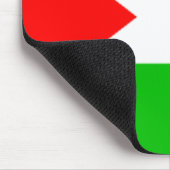 Palästina-Flagge Mousepad (Ecke)
