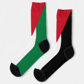 Palästina-Flagge Socken (Linkes Detail)