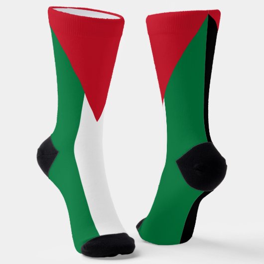 Palästina-Flagge Socken (Gewinkelt)