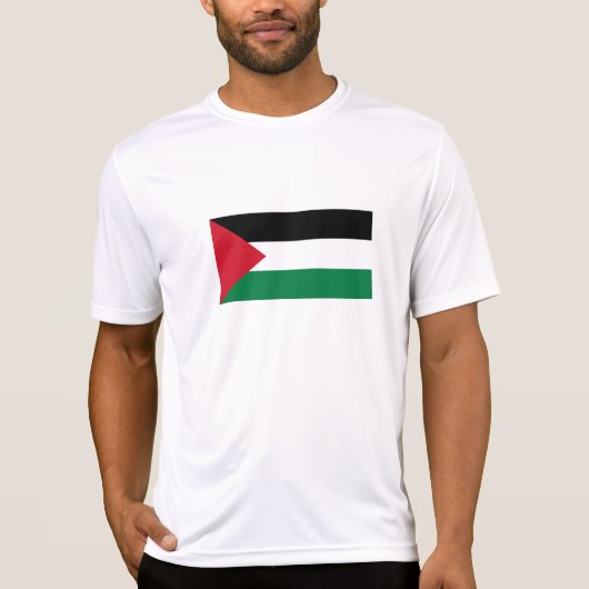 Palästina-Flagge T-Shirt (Vorderseite)