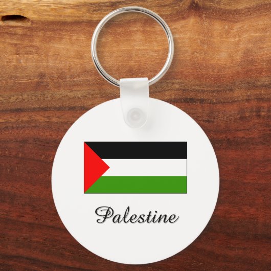 Palästina-Flaggendesign Schlüsselanhänger (Vorderseite)