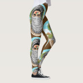 Palästina Freedom Fighter Portrait Leggings (Rechts)