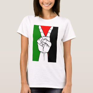 Palästina-Friedensflagge T-Shirt
