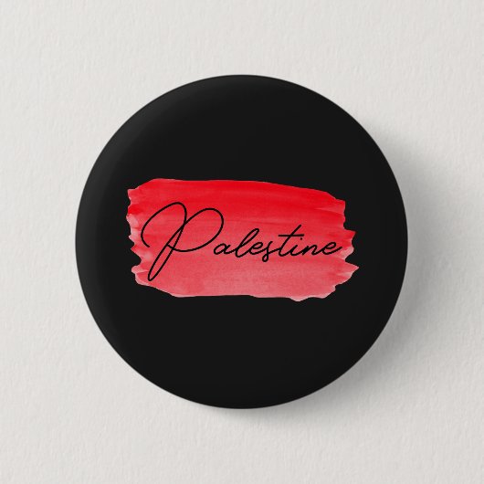 Palästina Gaza frei Button (Vorderseite)
