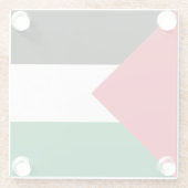 Palästina Glasuntersetzer (Rückseite)