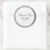 Palästina Hatta Keffiyeh Vielen Dank für Ihre Hoch Runder Aufkleber (Tasche)