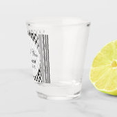 Palästina Hatta Keffiyeh Vielen Dank Gastgeschenk  Schnapsglas (Rechts)