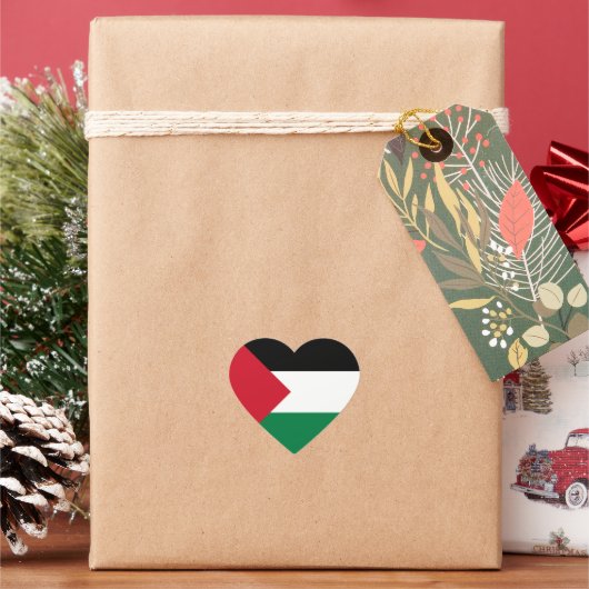Palästina Herz-Aufkleber (Feiertag)