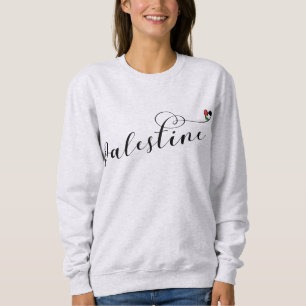 Palästina-Herzenflagge, Staat Palästinas Sweatshirt