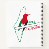 Palästina-Herztote Notizblock (Rückseite)