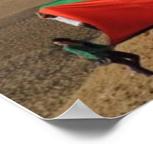 Palästina in Ägypten Poster (Ecke)