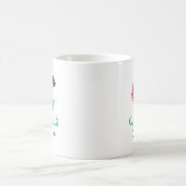 Palästina in arabisch-palästinensischer Herzenflag Kaffeetasse (Mittel)