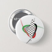 Palästina in unseren Herzen Button (Vorne & Hinten)