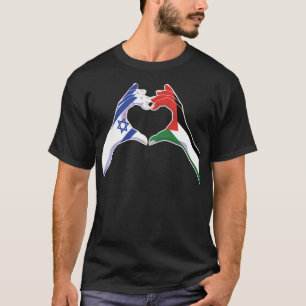 Palästina Israel Israel Israel Liebe Herz T-Shirt