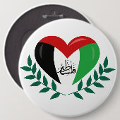 Palästina #IsraeliCrimes, #IsraeliOccupation, Button (Vorne & Hinten)