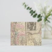 Palästina, Israeliten Postkarte (Stehend Vorderseite)