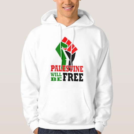 Palästina ist frei hoodie (Vorderseite)