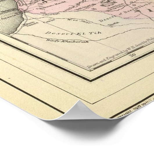 Palästina, Jerusalem 2 Poster (Ecke)