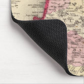Palästina, Jerusalem-Karte von Mitchell Mousepad (Ecke)