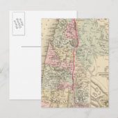 Palästina, Jerusalem Postkarte (Vorne/Hinten)