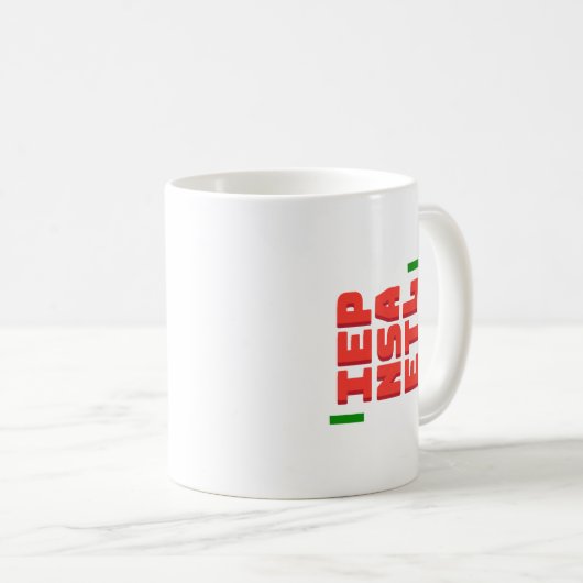 Palästina Kaffeetasse (VorderseiteRechts)