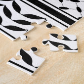 Palästina-Karte mit Flaggen und Keffiyeg-Muster Puzzle (Seite)