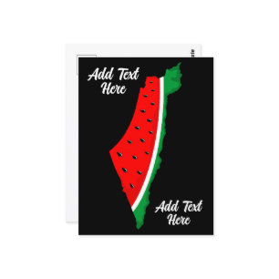 Palästina Karte Watermelon Symbol der Freiheit