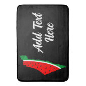 Palästina Karte Watermelon Symbol der Freiheit Badematte (Vorderseite Vertikal)