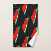 Palästina Karte Watermelon Symbol der Freiheit Badhandtuch Set (Handtuch)