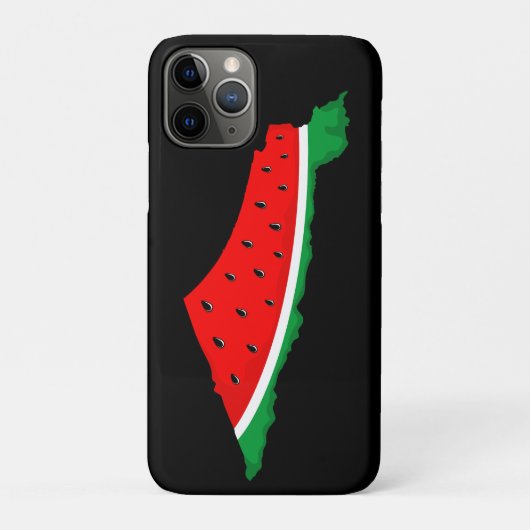 Palästina Karte Watermelon Symbol der Freiheit Case-Mate iPhone Hülle (Rückseite)
