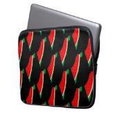 Palästina Karte Watermelon Symbol der Freiheit Laptopschutzhülle (Vorderseite Links)