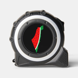 Palästina Karte Watermelon Symbol der Freiheit Maßband
