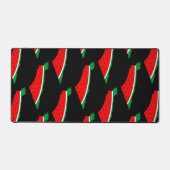 Palästina Karte Watermelon Symbol der Freiheit Schreibtischunterlage (Vorderseite)