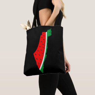 Palästina Karte Watermelon Symbol der Freiheit Tasche