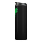 Palästina Karte Watermelon Symbol der Freiheit Thermosbecher (Nach rechts gedreht)