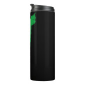 Palästina Karte Watermelon Symbol der Freiheit Thermosbecher (Nach rechts gedreht)