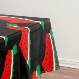 Palästina Karte Watermelon Symbol der Freiheit Tischdecke