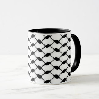 Palästina-Keffiyeh Tasse