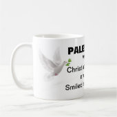 Palästina... lächelte sich an kaffeetasse (Links)