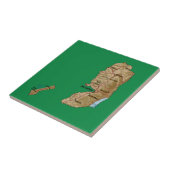 Palästina-Landkarte Fliese (Seite)