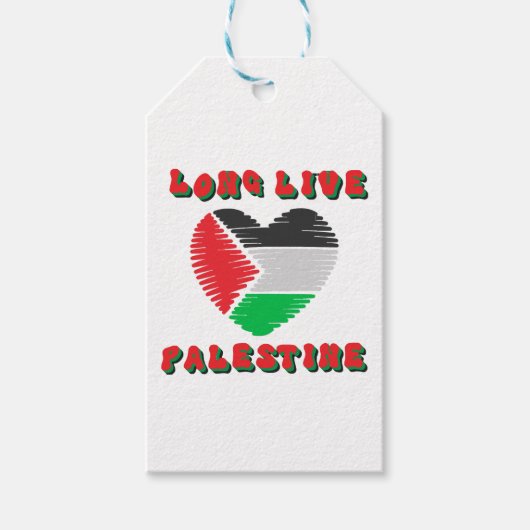 Palästina lange leben geschenkanhänger (Vorderseite)