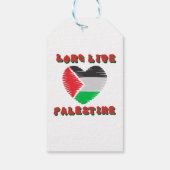 Palästina lange leben geschenkanhänger (Rückseite)