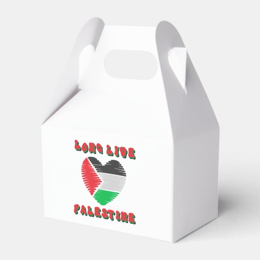 Palästina lange leben geschenkschachtel (Vorderseite)