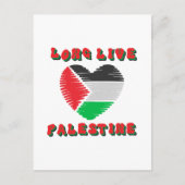 Palästina lange leben postkarte (Vorderseite)