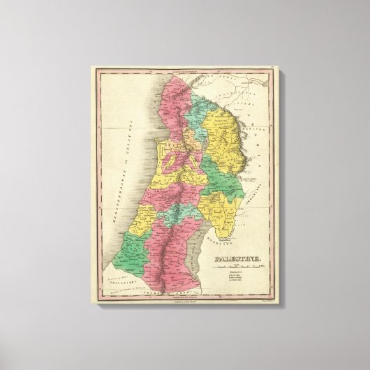 Palästina Leinwanddruck (Vorderseite)