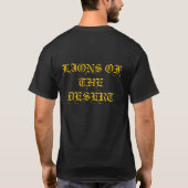 PALÄSTINA-LÖWEN T-Shirt (Rückseite)