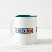 Palästina machte von den Elementen Zweifarbige Tasse (Vorderseite Links)