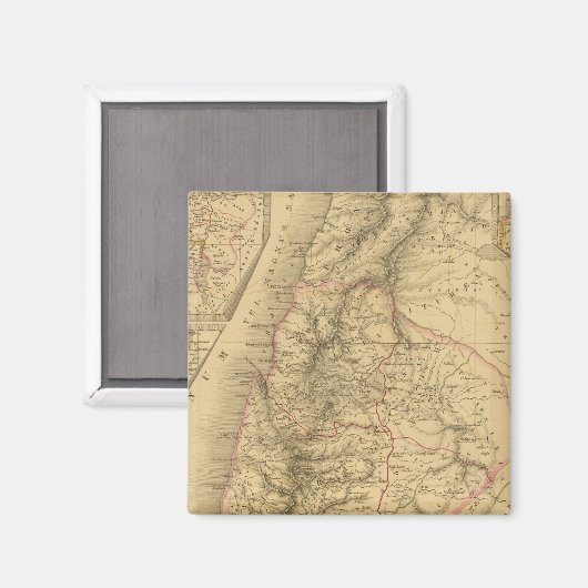 Palästina Magnet (Vorderseite/Rückseite)