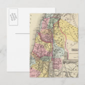 Palästina mit Arabien Petraea Postkarte (Vorne/Hinten)